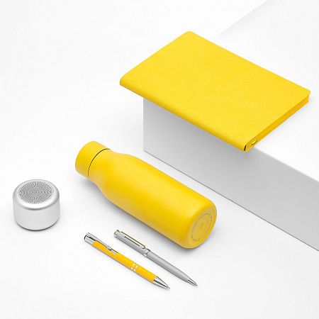 Шариковая ручка Alpha, желтая