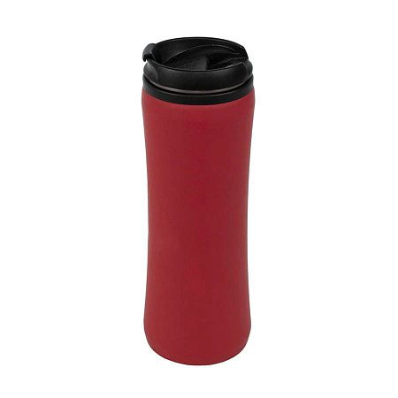 Набор подарочный OFFICEKIT: термос, ежедневник, ручка,  стружка, коробка, красный