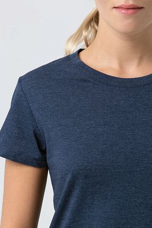 Футболка женская Regent Fit Women, синий меланж, размер XL