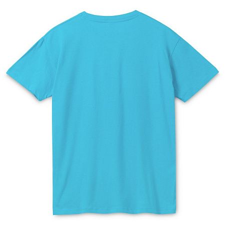 Футболка унисекс Regent 150, бирюзовая, размер 5XL