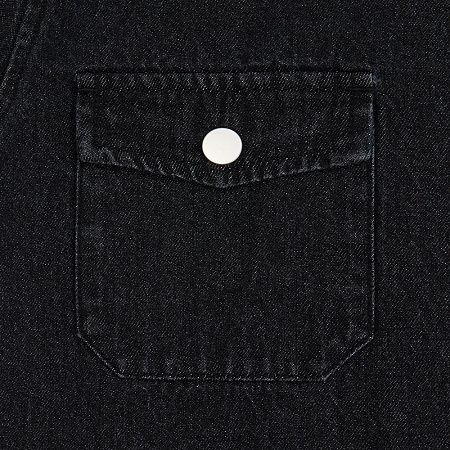 Куртка джинсовая O3, черная, размер XL/2XL