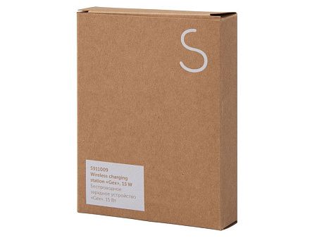 Беспроводное зарядное устройство «Gex», 15 Вт