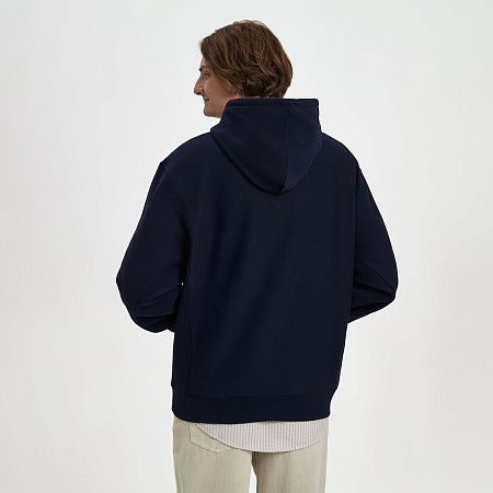 Худи релакс унисекс ADVENTURE, темно-синий