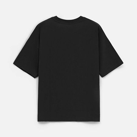 Футболка унисекс оверсайз T3, черная, размер XL/2XL