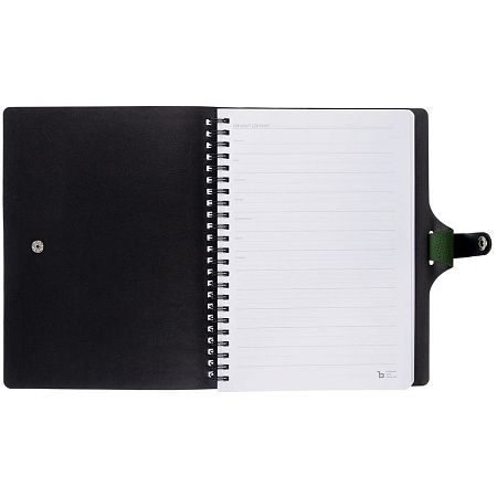 Ежедневник Strep Front на заказ, недатированный, зеленый