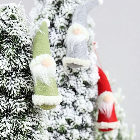 Новогоднее украшение рождественские гномы Гехайм (набор 3шт)