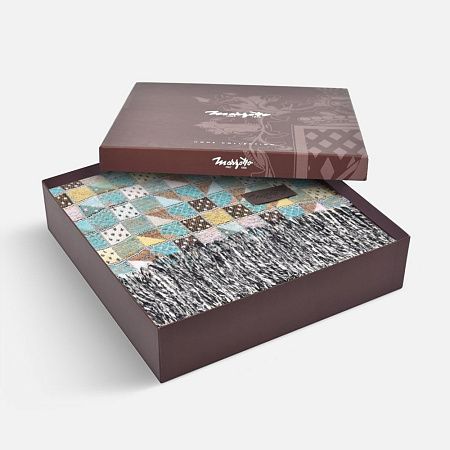 Плед Chicago, зеленый