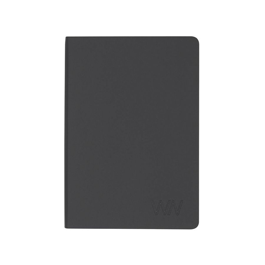 Ежедневник недатированный "Болонья", гибкая обложка с тиснением, покрытие soft touch, формат А5