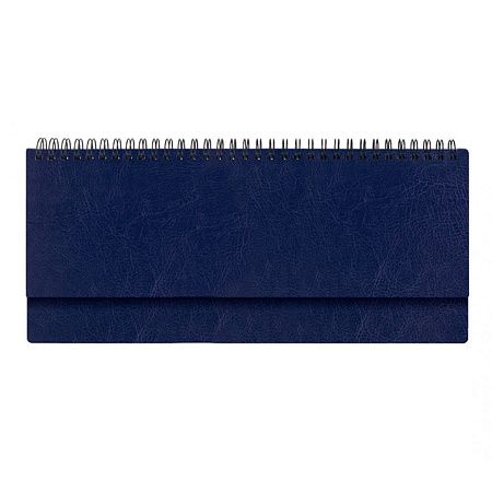 Планинг Alfa Buffalo 325*130 мм, темно-синий, недатированный, в твердой обложке