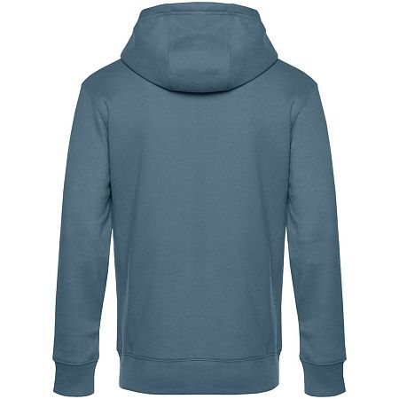 Толстовка с капюшоном унисекс King, серо-синяя, размер 3XL