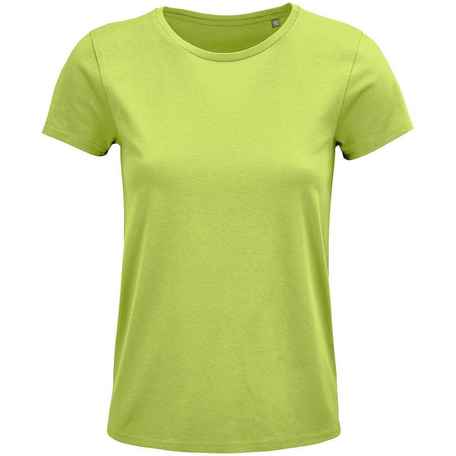 Футболка женская Crusader Women, зеленое яблоко под нанесение