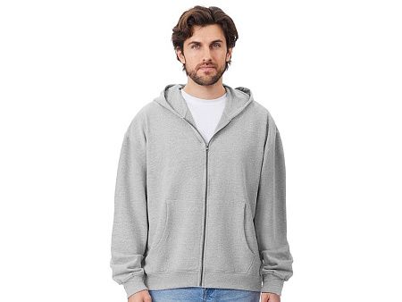 Толстовка оверсайз с капюшоном на молнии «Monaco»