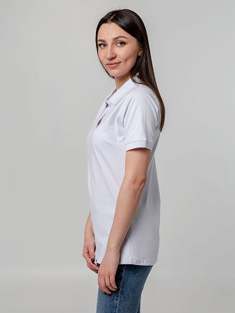 Рубашка поло женская Virma Stretch Lady, белая, размер S