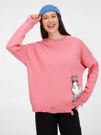 Джемпер Sharpick, розовый (фламинго), размер S/M