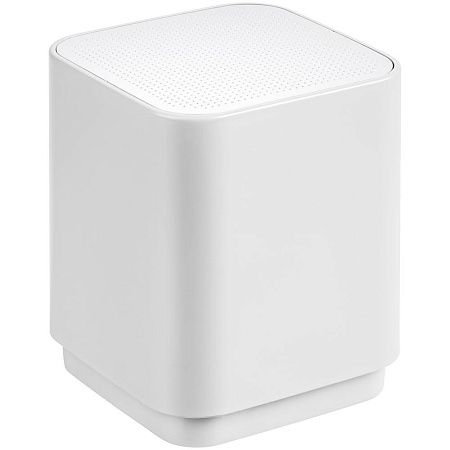 Беспроводная колонка с подсветкой гравировки Glim, синяя