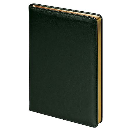 Набор подарочный Solution Duo (ежедневник City Nebraska, ручка Legend Soft Touch Mirror Gold), зеленый