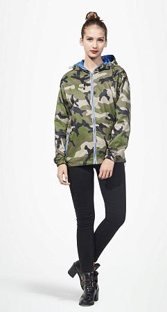 Ветровка Skate, черная с серым, размер XS