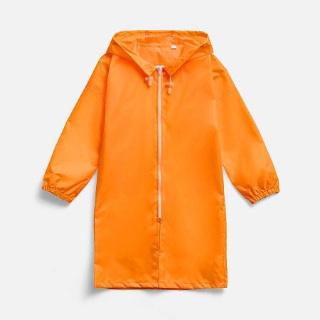 Дождевик детский Rainman Kids, оранжевый неон, размер 7–9 лет (122-134 см)