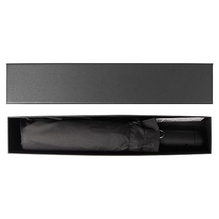 Зонт складной автоматический Forest Walker с фонариком, чёрный