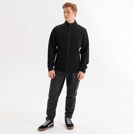 Толстовка на молнии ASTIN черная, размер XL