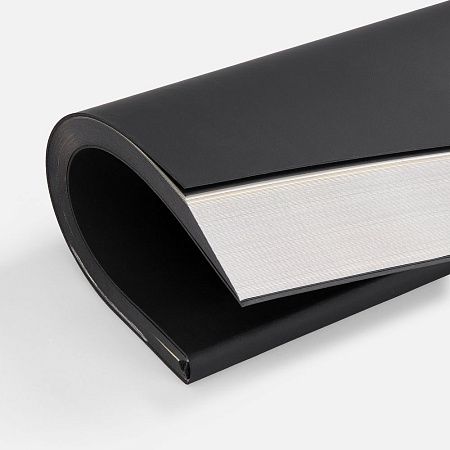 Ежедневник Flat, недатированный, черный