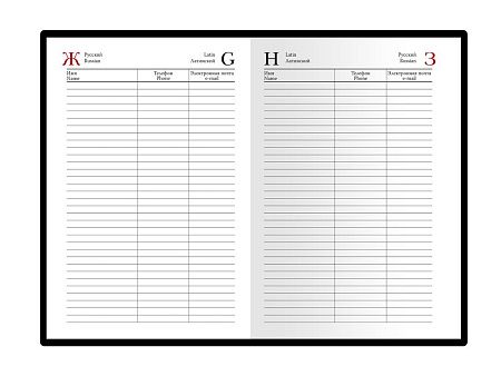 Ежедневник полудатированный А5 «Boss»