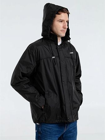 Ветровка мужская Mistral 210, черная, размер XXL