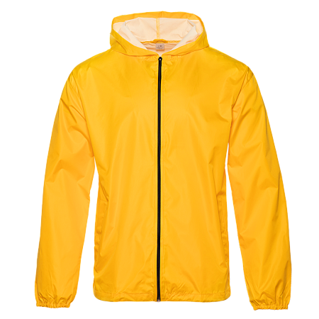 Ветровка унисекс STAN дюспо 210T, 85, 59, Жёлтый,  (12/1)  (42/XXS)