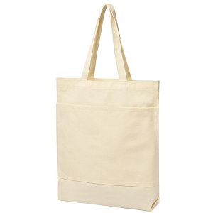Сумка для покупок JETTA с карманами 325 г/м², натуральная