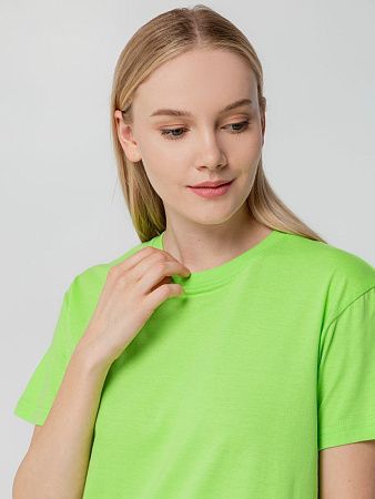 Футболка унисекс T-bolka 140, зеленое яблоко, размер XL