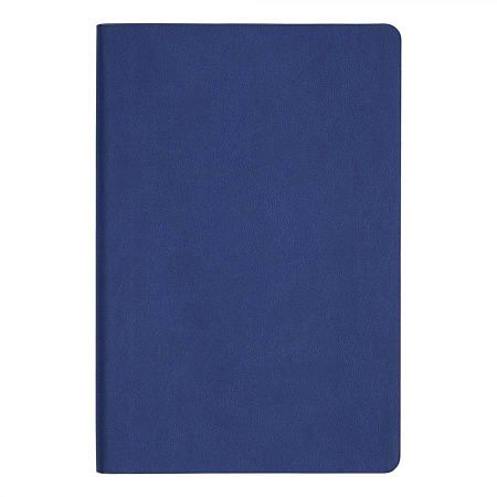 Ежедневник Flexy Latte Color Print Sample СофтКлуб А5, синий, недатированный, в гибкой обложке