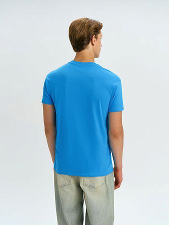 Футболка унисекс Regent 150, ярко-бирюзовая, размер XXS