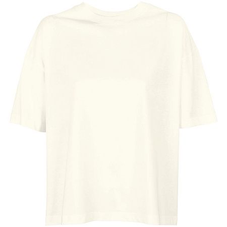 Футболка оверсайз женская Boxy Women, молочно-белая, размер XS