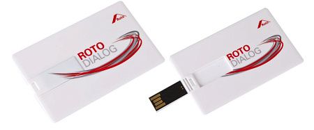 Флешка в форме кредитной карты