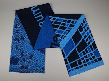 Шарф Joyful на заказ, XL, полушерсть