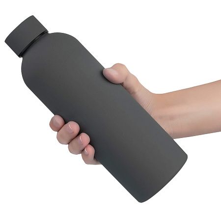 Термобутылка вакуумная ALASKA SOFT 500мл. Серая 6165.23