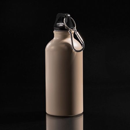 Бутылка для воды Funrun 400, светло-бежевая