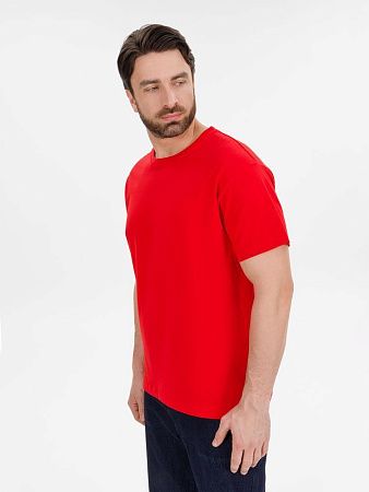 Футболка унисекс T-Bolka 180, красная, размер XS v2