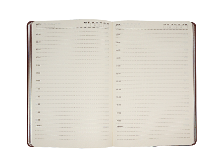 Ежедневник Flexy Soft А5, коричневый, недатированный, в гибкой обложке