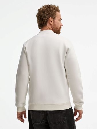 Бомбер унисекс Estado, молочно-белый, размер M