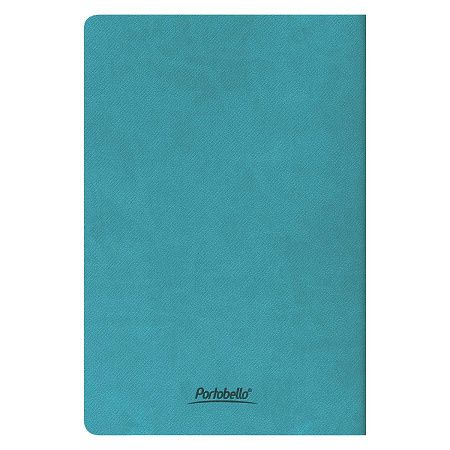 Блокнот Corsa slim, бирюзовый