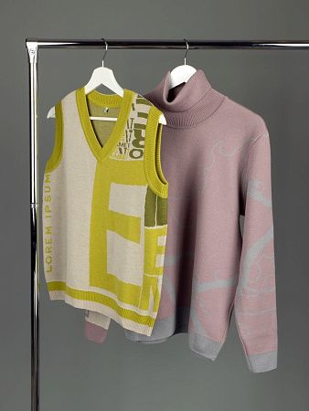 Жилет на заказ Classic Fint, полушерсть, размер S