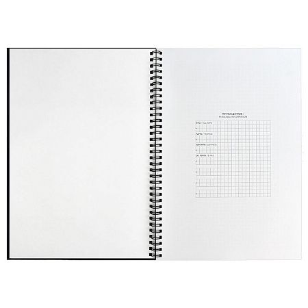 Ежедневник Notera, недатированный, черный