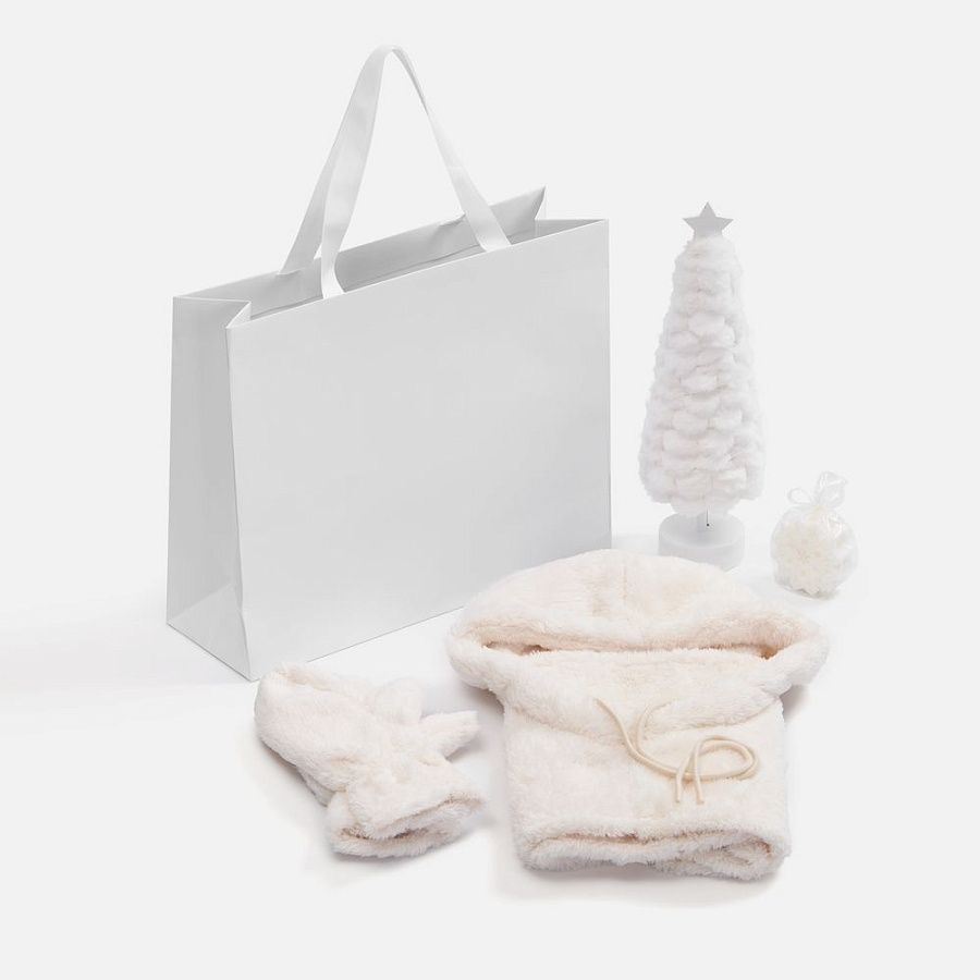 Набор Flocky Maxi, белый