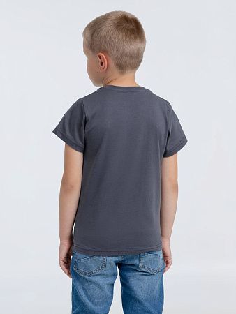 Футболка детская T-Bolka Kids, темно-серая (графит), размер 12 лет (142-152 см)