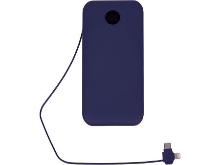 Внешний беспроводной аккумулятор с подсветкой лого «Astro», soft-touch, 10000 mAh