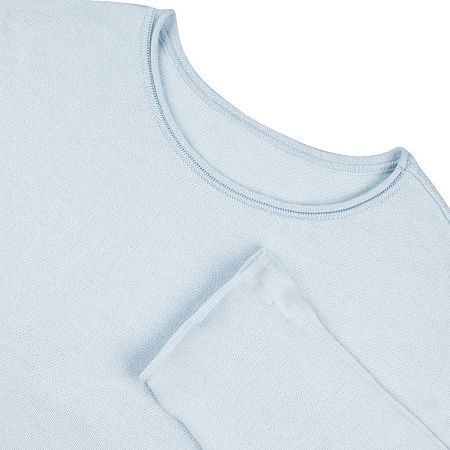 Лонгслив унисекс Siluetti Fuori, светло-голубой, размер L/XL