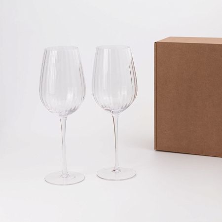 Подарочный набор 2 бокала для вина Blanche
