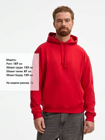 Худи унисекс Condor, красное, размер XL