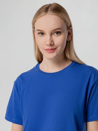 Футболка унисекс T-bolka 140, ярко-синяя, размер 4XL
